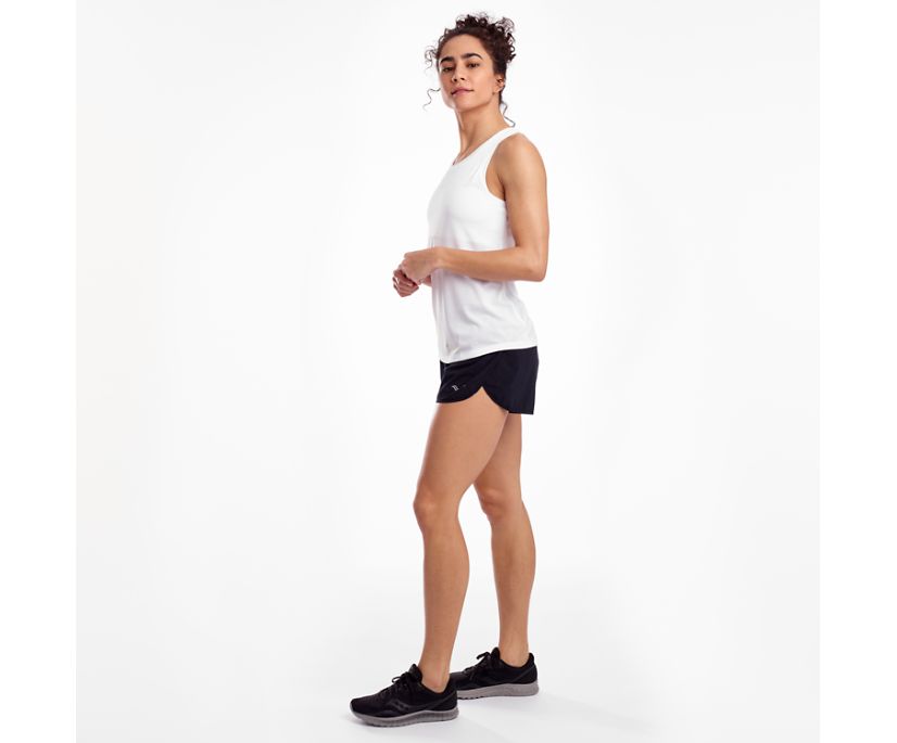 Női Saucony Stopwatch Singlet Ujjatlan Póló Fehér | HU 561SGL